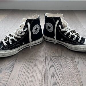 Black Converse High Tops - women’s size 7